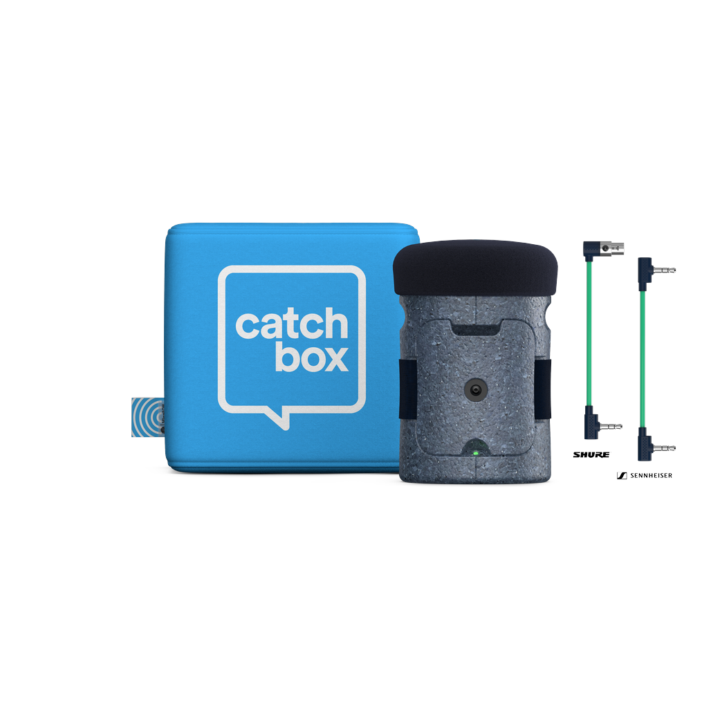 Catchbox Beltpack Module with adapter cables